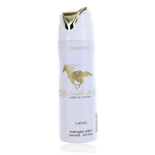 Qaed Al Fursan Unlimited by Lattafa, 6.7oz Perfumed Deodorant Spray women