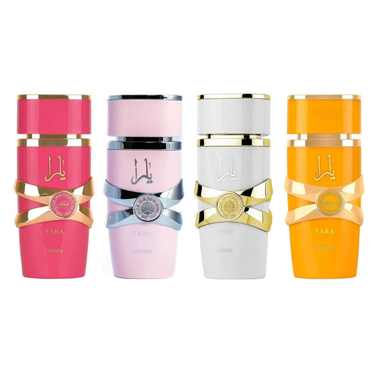 Yara Collection by Lattafa, 4 Piece Gift Set for Women