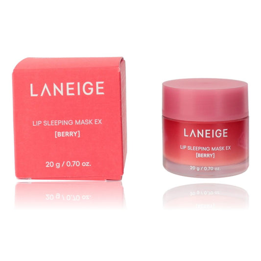 Laneige Berry Lip Sleeping Mask EX box, 20g/0.7oz, pink.