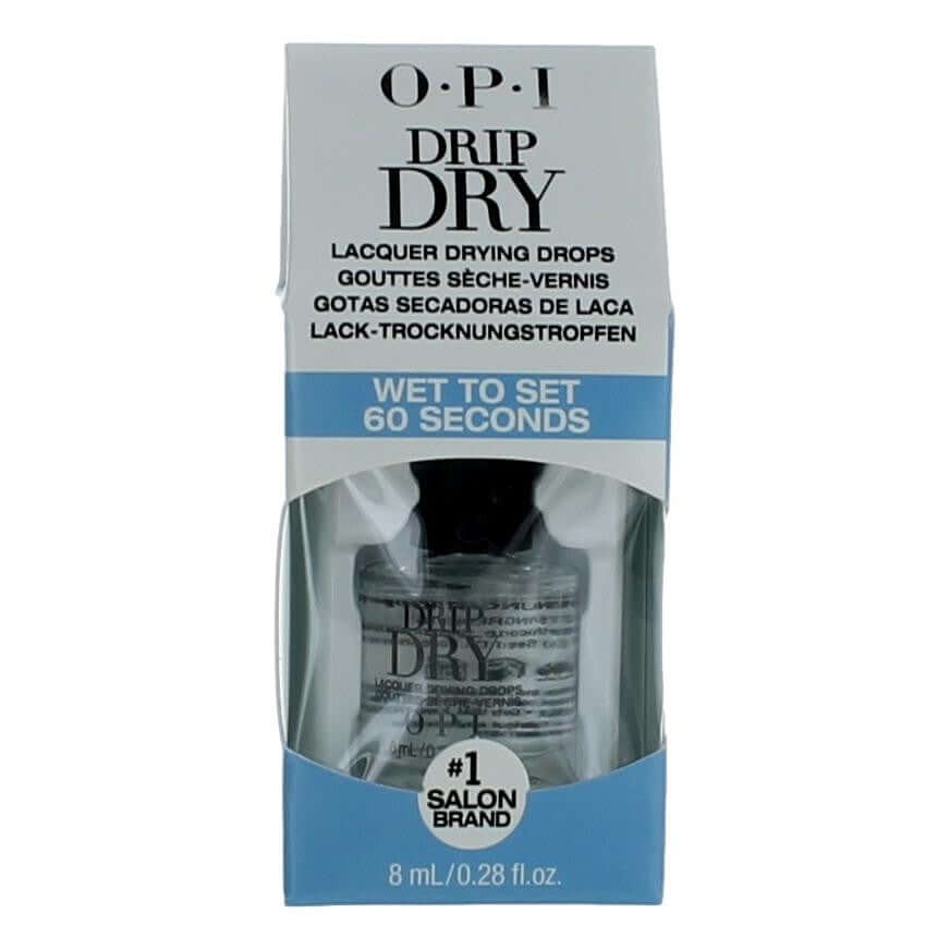 OPI Drip Dry lacquer drying drops in boxed 8 mL bottle, 0.28 fl oz