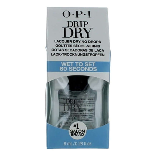 OPI Drip Dry lacquer drying drops in boxed 8 mL bottle, 0.28 fl oz