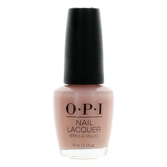 OPI Nail Lacquer bottle, Bubble Bath pale pink nail polish, 0.5 oz