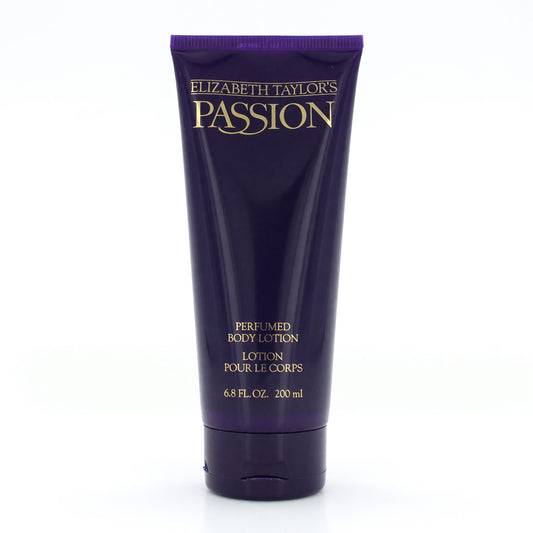 Elizabeth Taylor's Passion perfumed body lotion, 6.8 oz purple squeeze tube