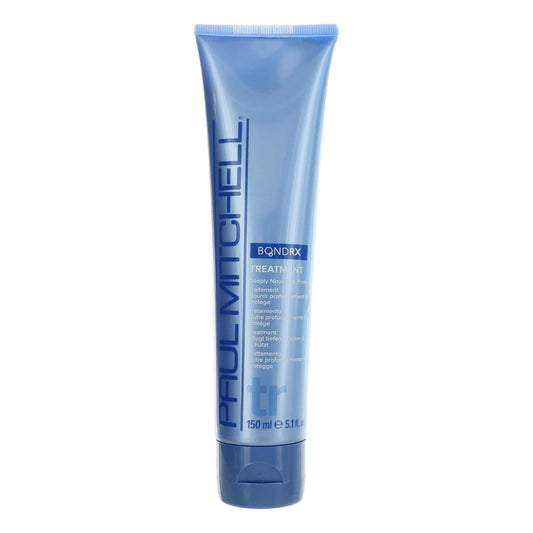 Blue hair treatment tube with BondRx label, 5.1 fl oz