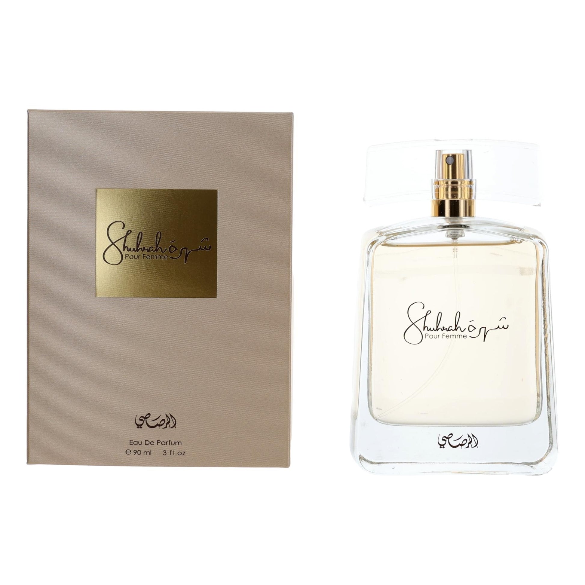 Women’s Shuhrah Eau de Parfum spray bottle with matching box, 3 oz