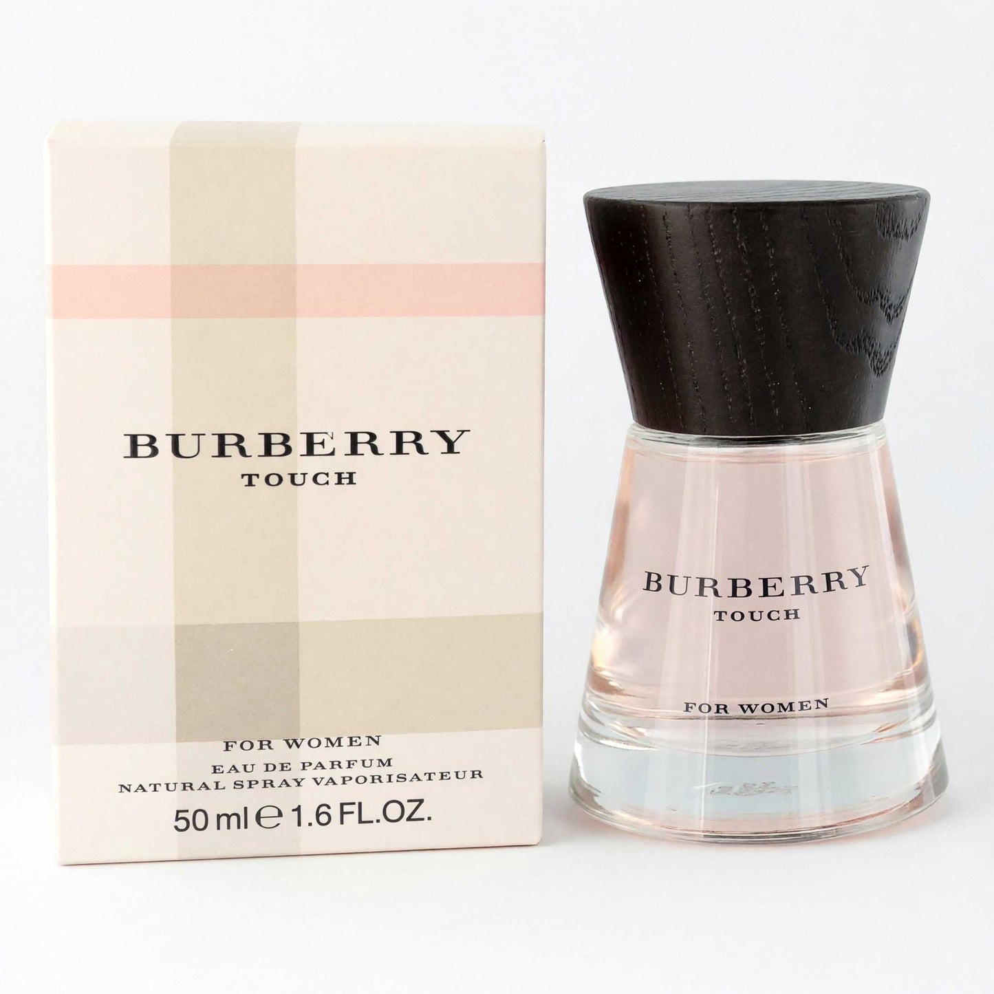 Women's Touch by Burberry EDP spray, 1.6 fl oz; bottle with box.