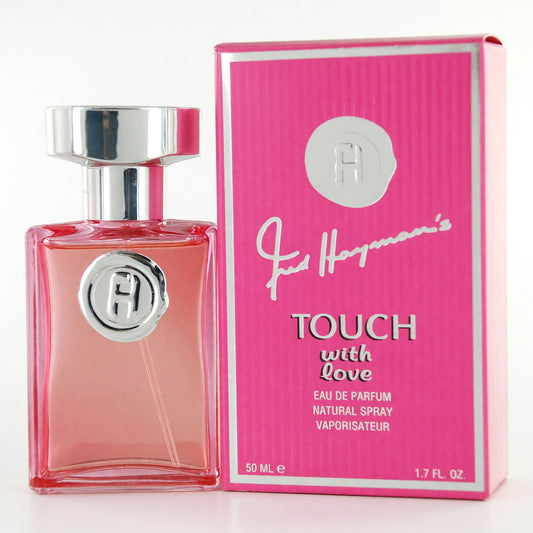 Women's eau de parfum spray with pink glass bottle and matching pink box, 1.7 fl oz