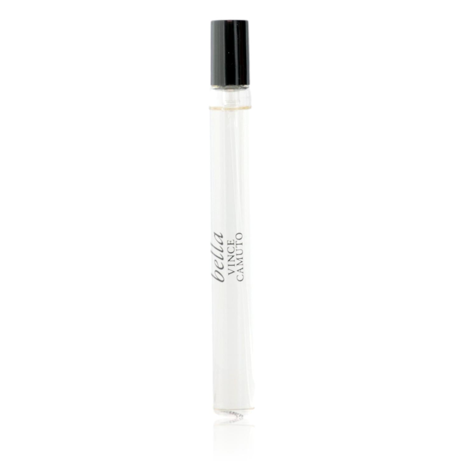 Women’s Bella EDP spray vial with clear glass and black cap