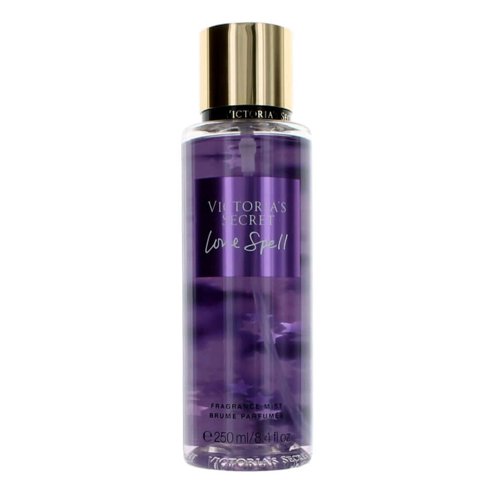 Love Spell by Victoria's Secret, 8.4 oz Fragrance Mist for Women in a stylish bottle with a luxurious design.