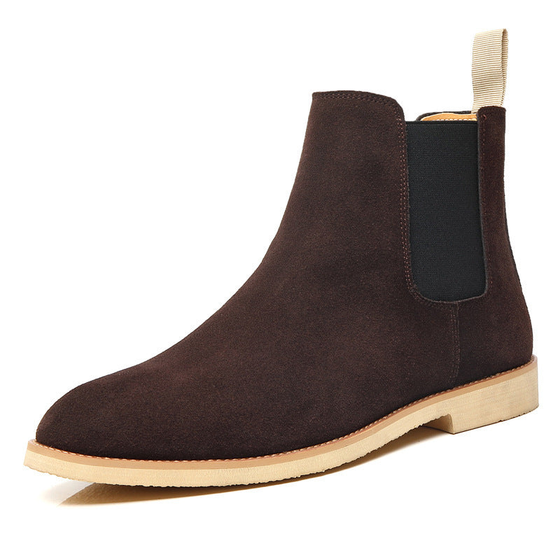 Men’s Leather Boots – Pointed Toe Autumn & Winter Style Boots Men's Leather Autumn And Winter Me | Ectron Online