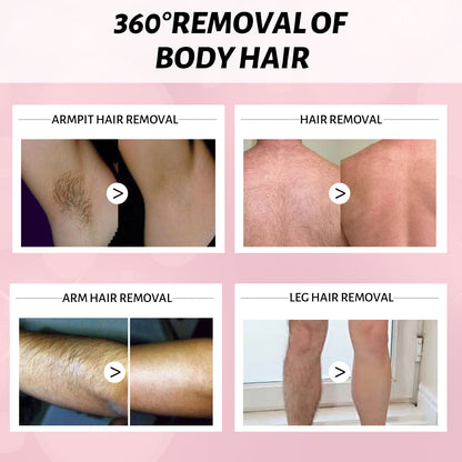 Painless Hair Removal Spray Mousse - Gentle Depilatory Foam for Arms & Legs 30ml 100ml Hair Removal Spray Depilatory | Ectron Online