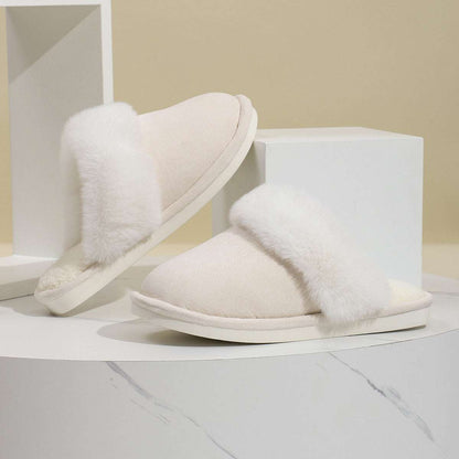 Winter Plush Slippers – Warm, Non-Slip & Soft for Couples Winter Warm Plush Slippers Home Indoor N | Ectron Online