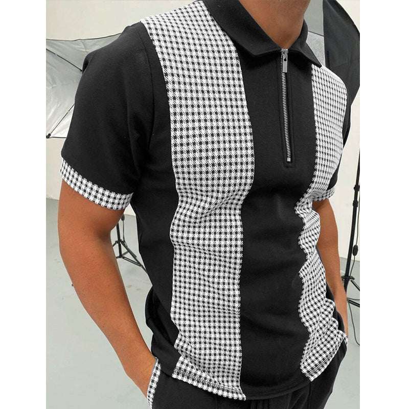 Men’s Solid Polo Shirt – Summer Short Sleeve Brand Shirt Men's Polo Shirt Men Solid Polo Shirts B | Ectron Online