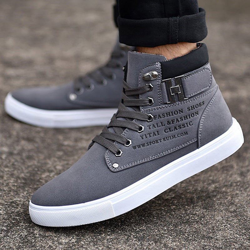 Men’s Martin Boots – Lace-Up Flat Shoes Martin Boots Men Lace-up Flat Shoes | Ectron Online
