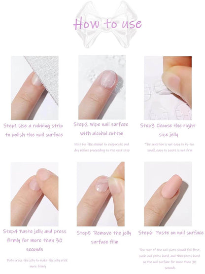 24pcs Halloween Press-On Nails 24 PCS Press On False Nails Short Medium | Ectron Online