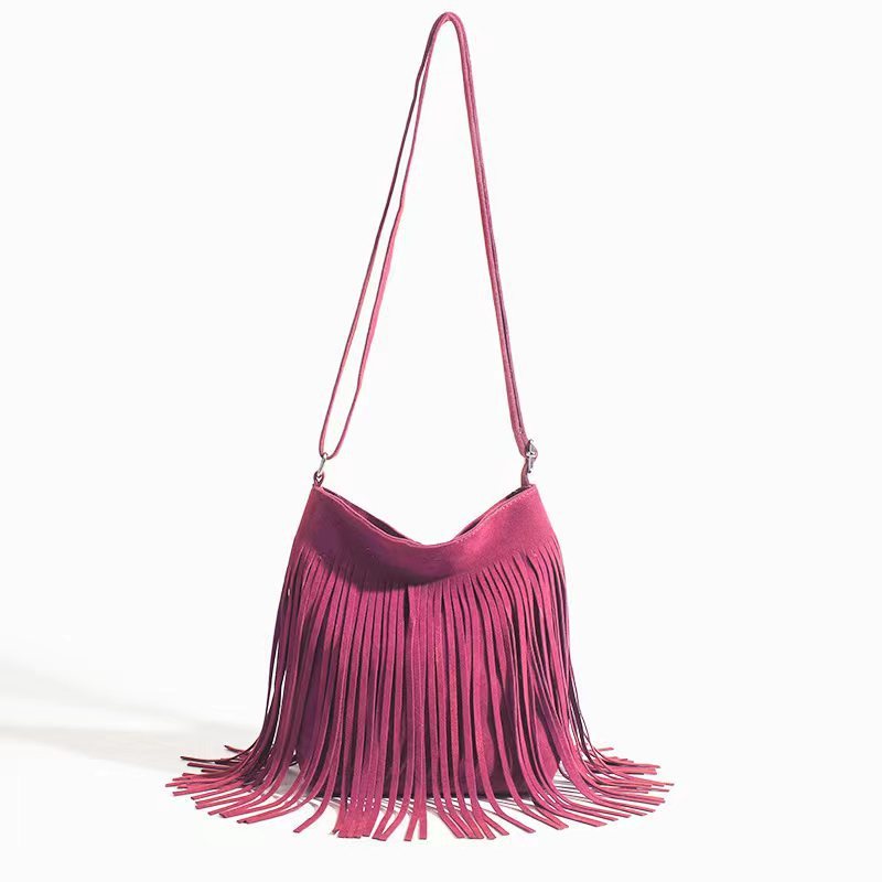 Artistic Tassel Simple Shoulder Bag - Popular & Stylish Artistic Tassel Simple And Popular Shoul | Ectron Online