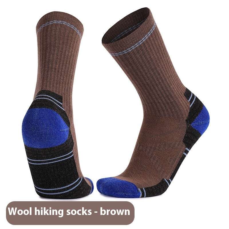 Men's And Women's Warm Wool Knee-high Sports Socks