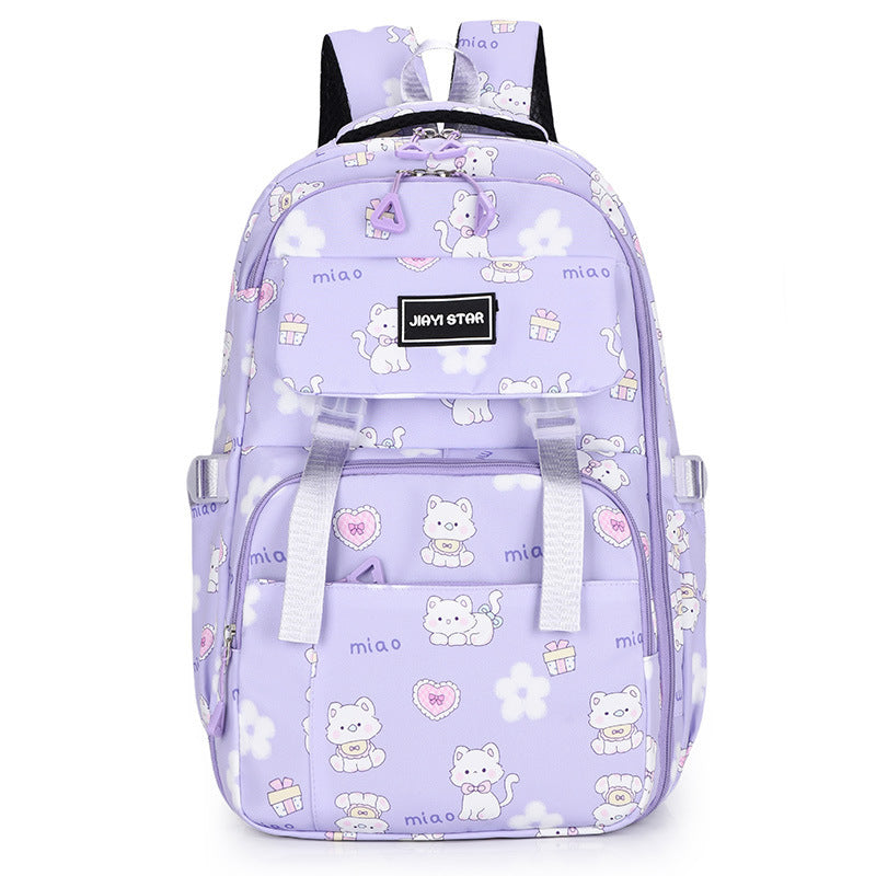 Cartoon Rabbit Backpack – Large Capacity & Playful Design Cartoon Rabbit Pattern Printed Large Cap | Ectron Online