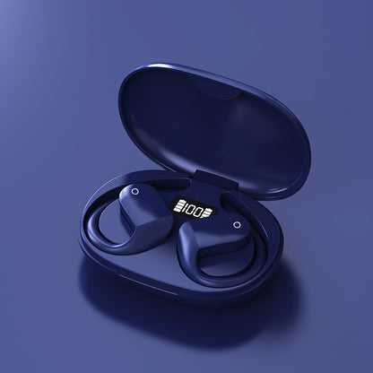 Open-Ear Wireless Sport Headphones | Secure Ear Hook Fitness Earbuds Open Ear Bluetooth, Wireless Headphones | Ectron Online