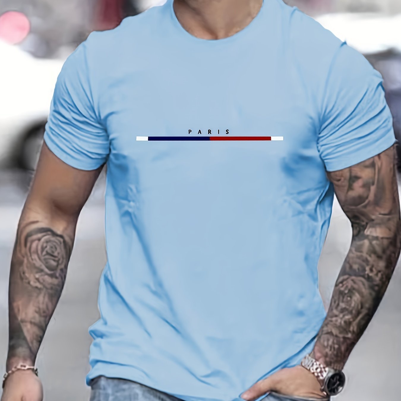 Men’s Cotton T-Shirt – Fashion Personality Graphic Tee Men's Fashion Personality Cotton T-shirt | Ectron Online