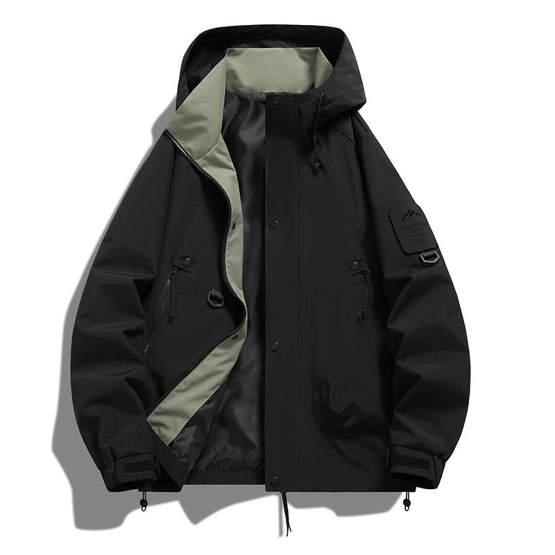 New Men's Casual Waterproof Jacket