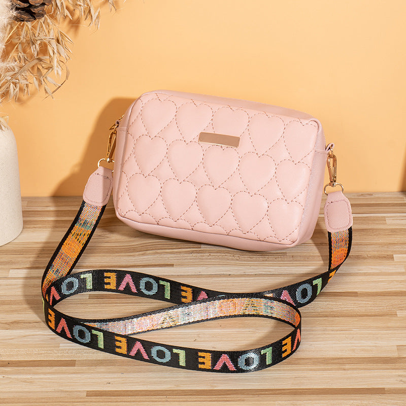 Casual Heart-Shaped Embroidered Bag | All-Matching Women's Purse All-matching Casual Heart-shaped Embroid | Ectron Online