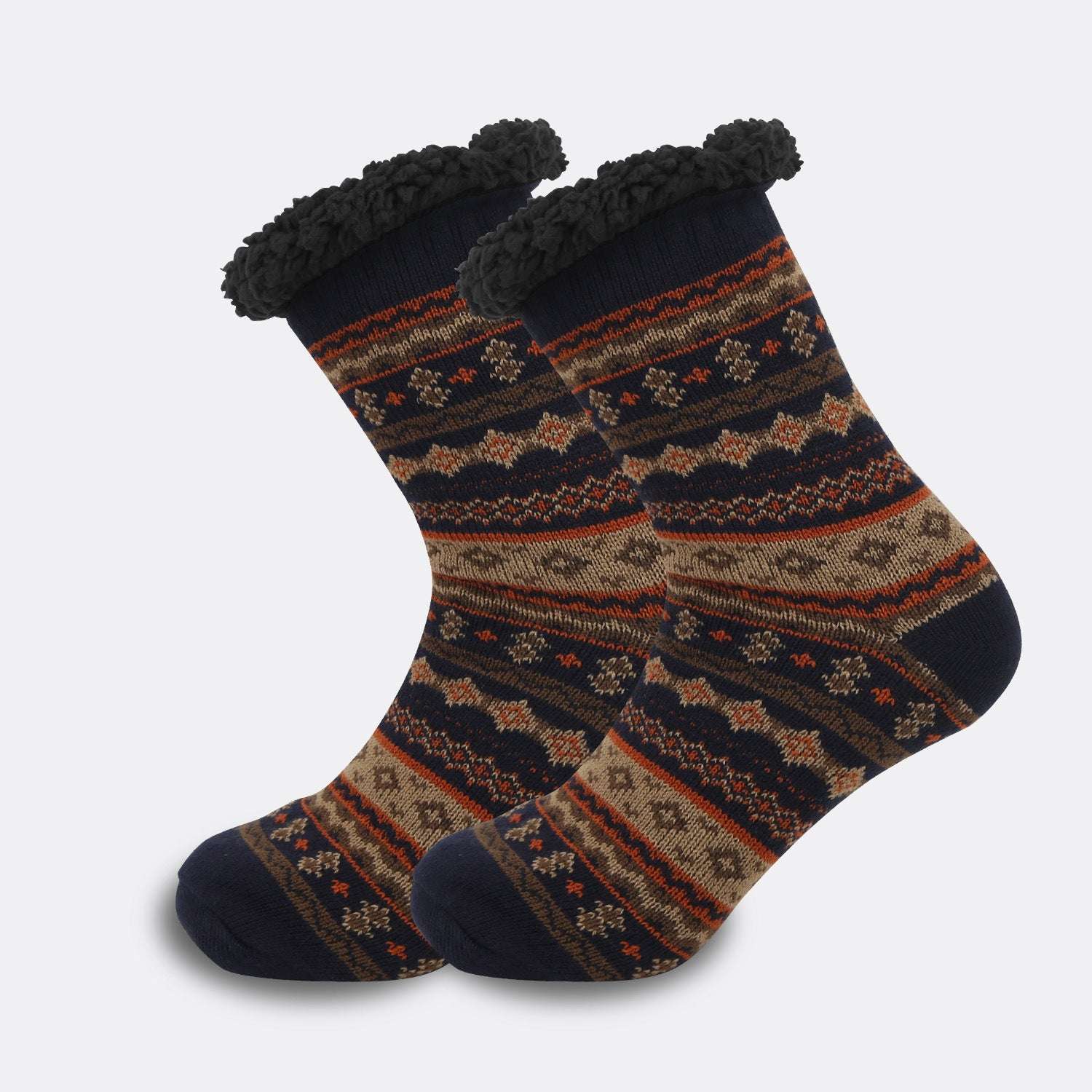 Men's Thickened Non-Slip Room Socks Ethnic Style Men's Thickened Warm Non-sl | Ectron Online