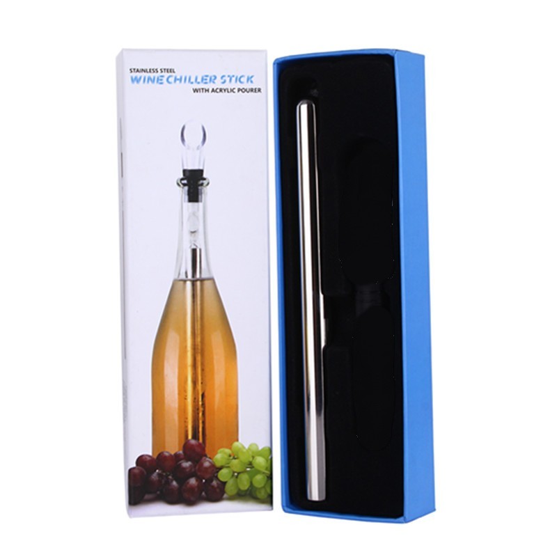 Stainless Steel Wine Bottle Cooler Stick - Wine Chilling Rod Wine Bottle Cooler Stick Stainless Steel | Ectron Online
