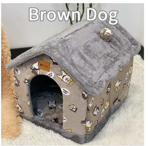Cozy Pet Cave | Winter Pet Shelter Pet Nest | Ectron Online