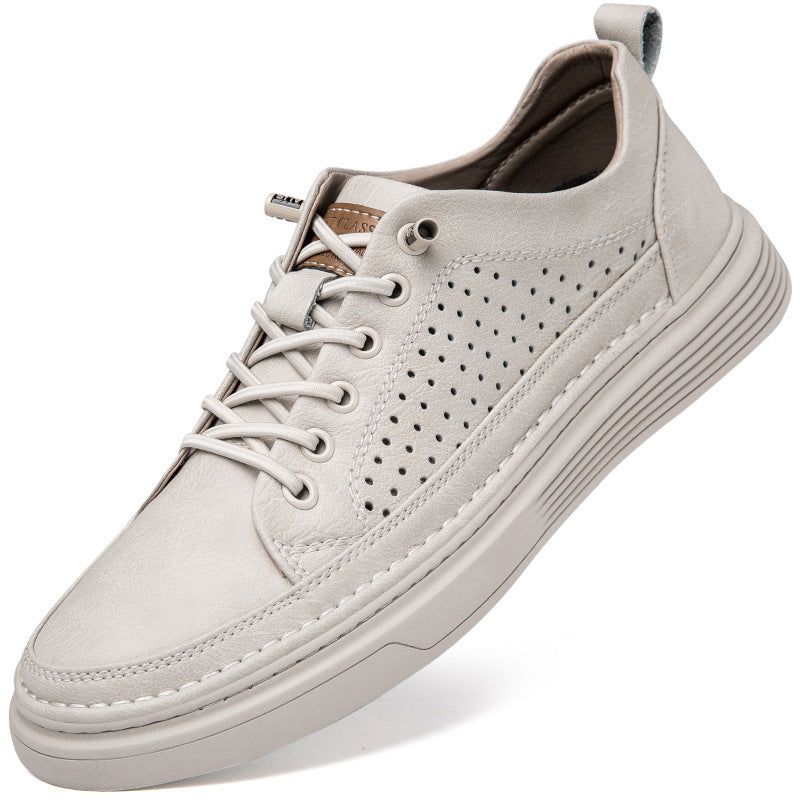 New Men's Casual Retro Sneakers for Summer Summer New Breathable Soft Bottom Lightw | Ectron Online