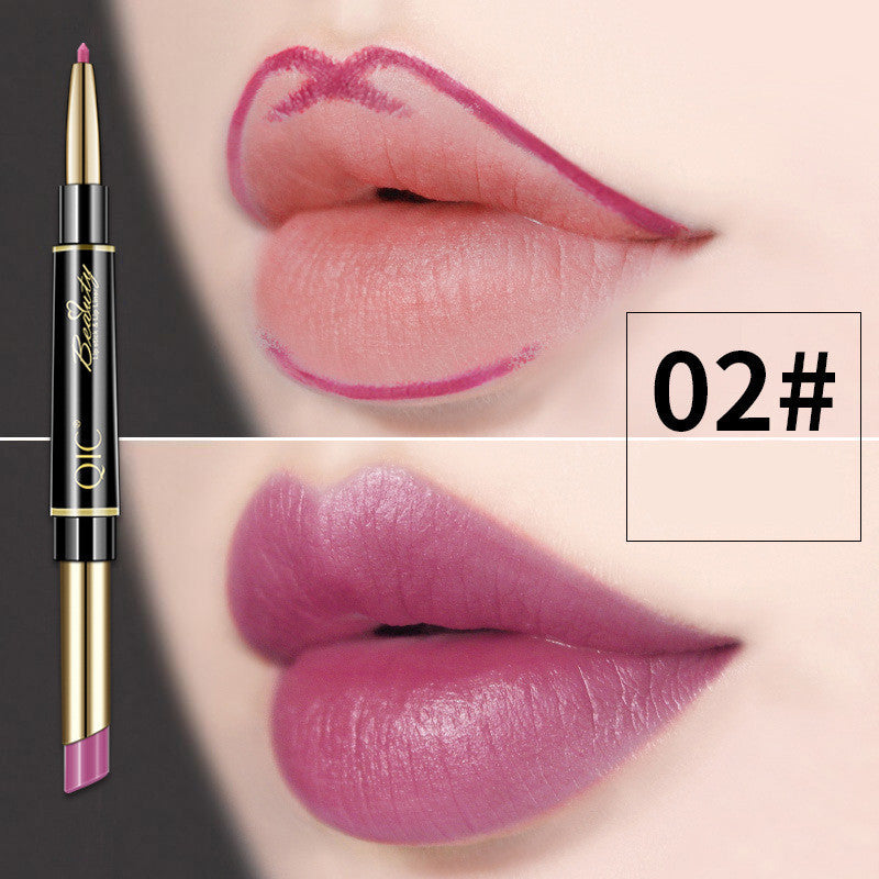 Double Head Lipstick Pen - Waterproof & Long-lasting Double Head Lipstick Pen Waterproof And | Ectron Online