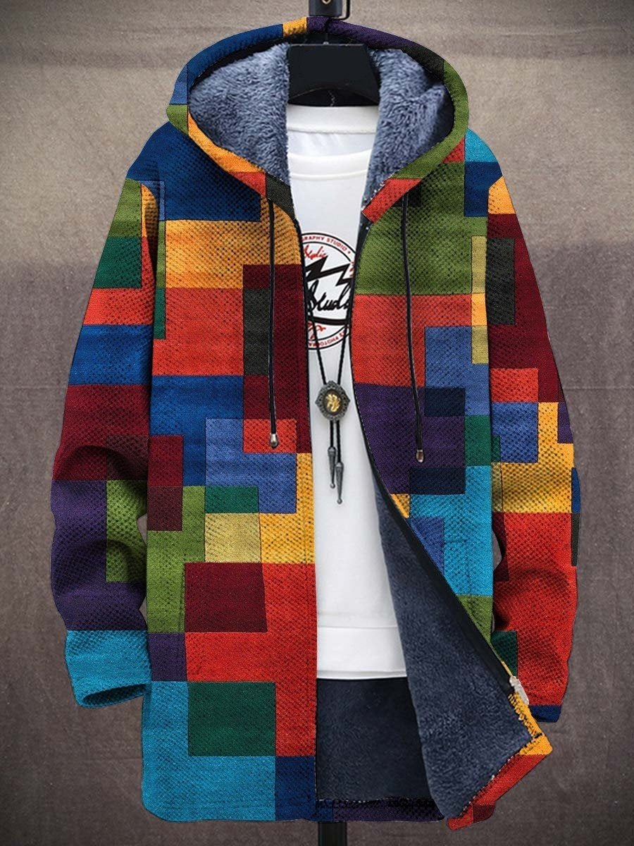 Men's Stylish Printed Jacket Men's Digital Printed Stand Collar Jacke | Ectron Online