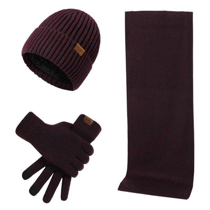 Thermal Knit Hat, Scarf, & Gloves Set Thermal Knitting Hat Scarf And Gloves Th | Ectron Online