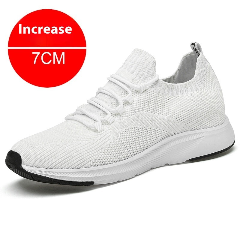 Men's Hidden Heel Sneakers – Fashionable, Breathable & Casual Men's Fashionable Breathable Casual Hidd | Ectron Online
