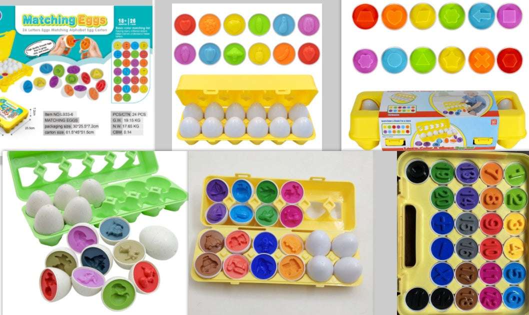 Montessori Smart Eggs Toy Baby Learning Educational Toy Smart Egg | Ectron Online