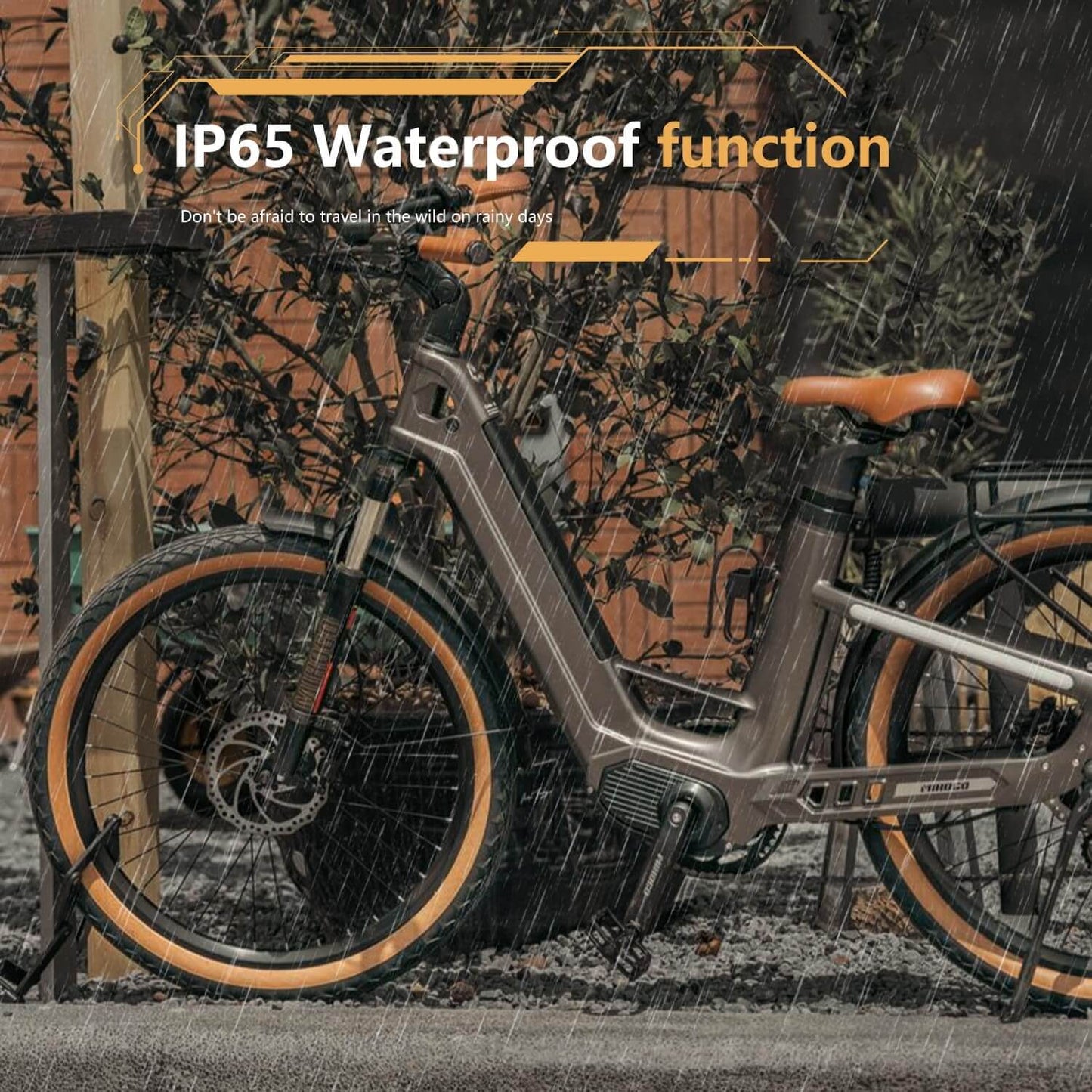 1500W Carbon Fiber E-Bike - 121-Mile Range Smart Electric Bike E-Bike, 1500W Peak Motor, Dual 48V 9.6Ah | Ectron Online