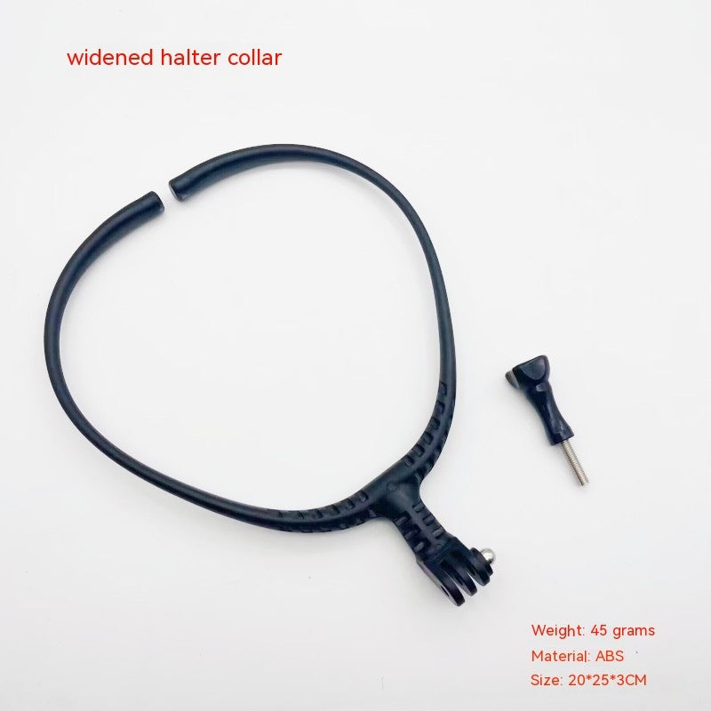 Halter Sports Camera Collar Bracket | 360° Outdoor Mobile Phone Halter Sports Camera Collar | Ectron Online