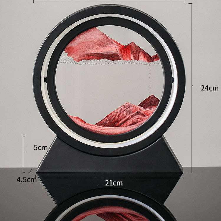 Quicksand Painting Table Lamp - Creative Light Luxury Decor Quicksand Painting Creative Light Luxury | Ectron Online