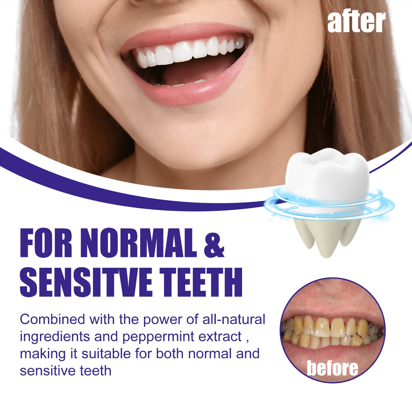 Bright White Teeth Odor Cleaning Toothpowder