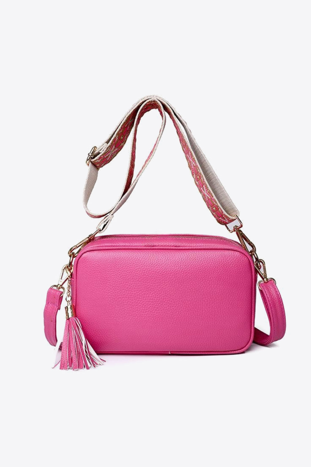 PU Leather Tassel Crossbody Bag Crossbody Bag | Ectron Online