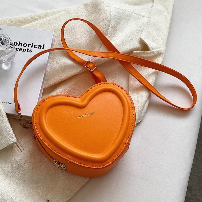 Fashion Heart Shaped Shoulder Messenger Bag Fashion Heart Shaped Shoulder Messenger | Ectron Online