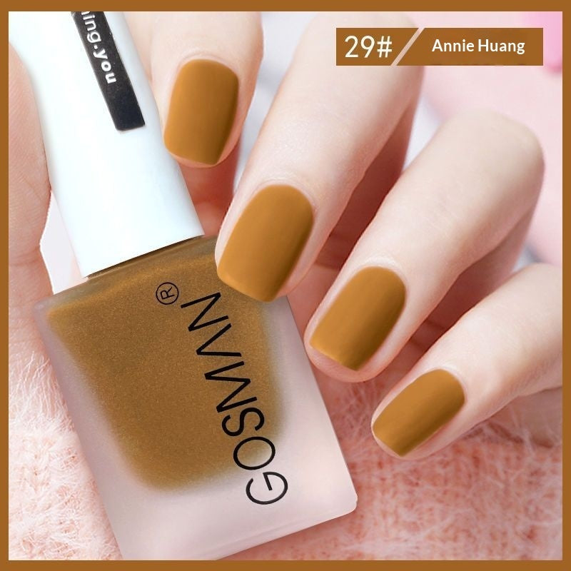 Quick-Dry Matte Nail Polish Quick-dry Matte Nail Polish, Non-peel | Ectron Online