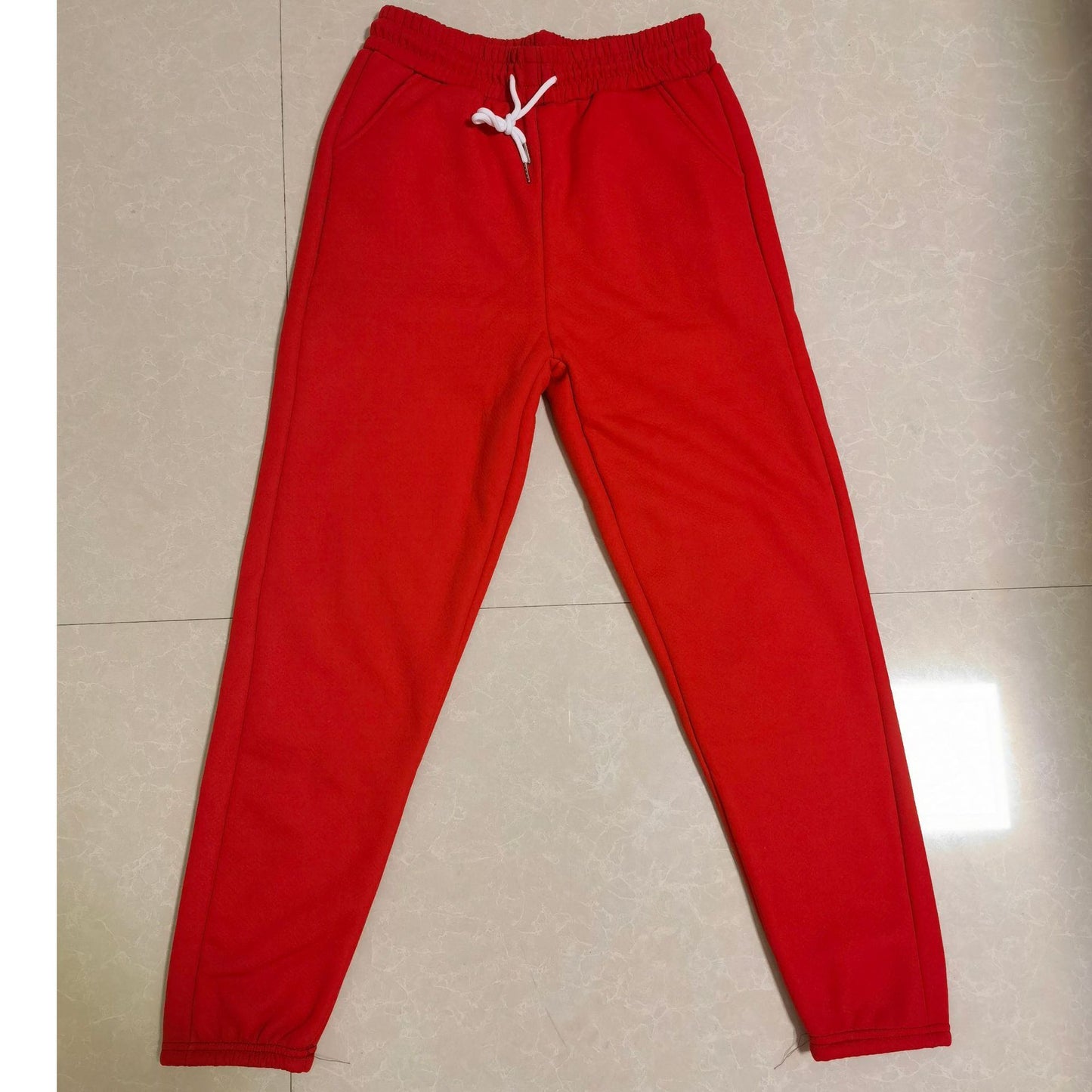 Women's plus fleece padded sweatpants