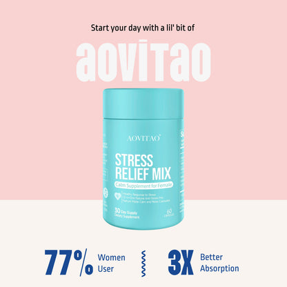 Ashwagandha for Women - Stress Relief & Focus Supplement with L-Theanine Ashwagandha For Women Supplement With L-Theanine Magnesium, Stress Relief, Focus And Relaxation Support Anxiery Pill | Ectron Online