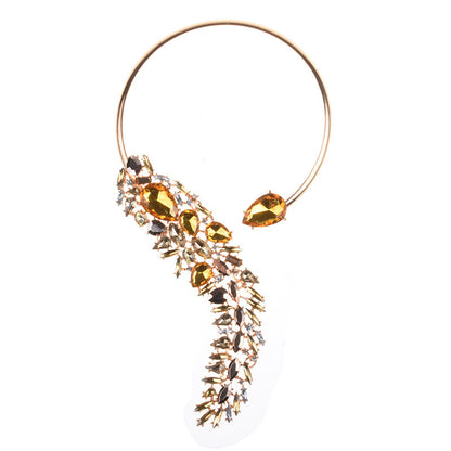 Luxury Full Diamond Flower Necklace