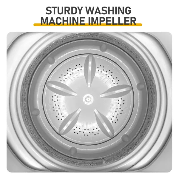 Full-Automatic Top Load Portable Washing Machine - 17.8 Lbs Capacity