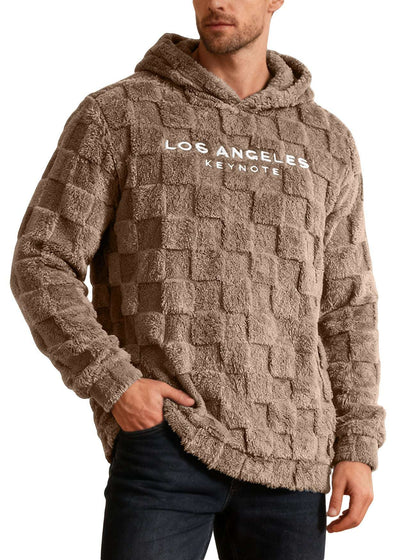 Men's Loose Fit Embroidered Hoodie Men's Hooded Embroidered Loose Leisure S | Ectron Online