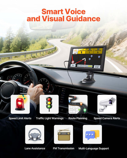 9-Inch Touch Screen GPS Navigator for Car GPS Navigator For Car 9 Inch Touch Scree | Ectron Online