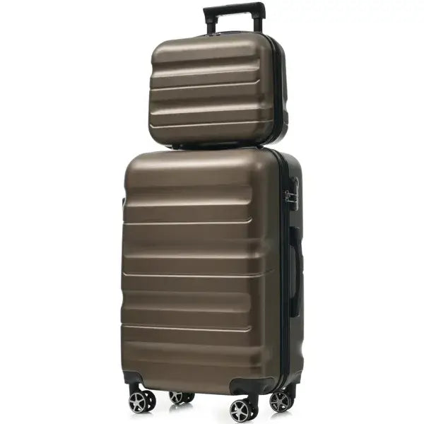 6-Piece ABS Hardshell Luggage Set 6-Piece ABS Hardshell Luggage Set - Ligh | Ectron Online