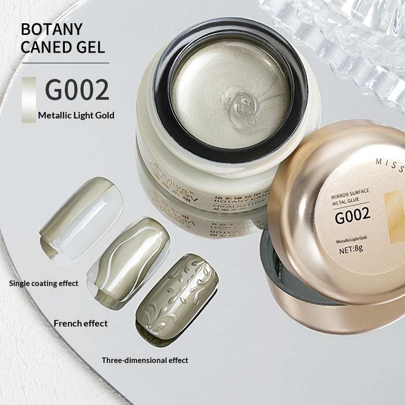 Japanese-style Liquid Mirror Metallic Gel Polish
